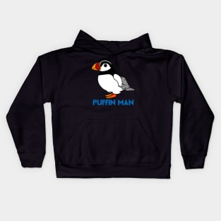 Puffin Man Kids Hoodie